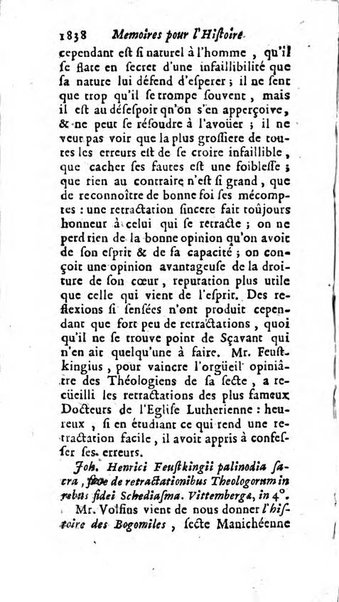 Mémoires pour l'histoire des sciences & des beaux-arts recüeillies par l'ordre de Son Altesse Serenissime Monseigneur Prince souverain de Dombes