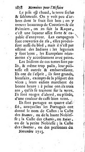 Mémoires pour l'histoire des sciences & des beaux-arts recüeillies par l'ordre de Son Altesse Serenissime Monseigneur Prince souverain de Dombes