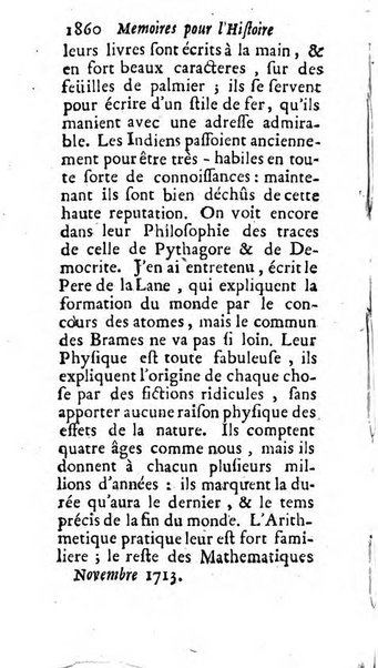 Mémoires pour l'histoire des sciences & des beaux-arts recüeillies par l'ordre de Son Altesse Serenissime Monseigneur Prince souverain de Dombes