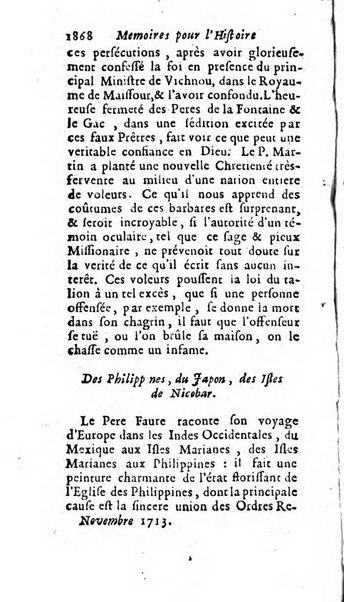 Mémoires pour l'histoire des sciences & des beaux-arts recüeillies par l'ordre de Son Altesse Serenissime Monseigneur Prince souverain de Dombes