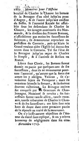 Mémoires pour l'histoire des sciences & des beaux-arts recüeillies par l'ordre de Son Altesse Serenissime Monseigneur Prince souverain de Dombes