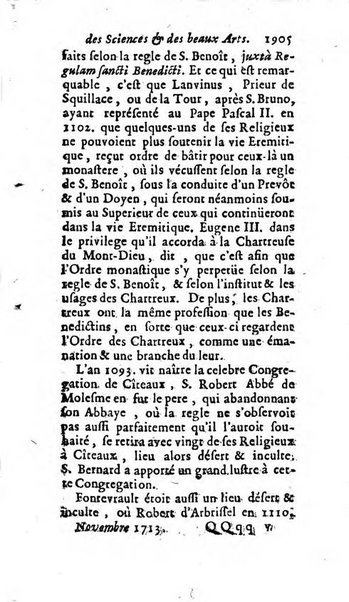 Mémoires pour l'histoire des sciences & des beaux-arts recüeillies par l'ordre de Son Altesse Serenissime Monseigneur Prince souverain de Dombes