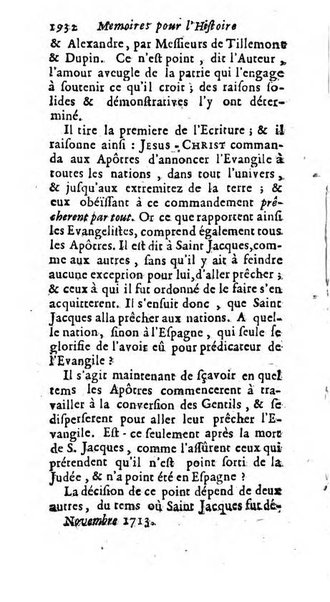 Mémoires pour l'histoire des sciences & des beaux-arts recüeillies par l'ordre de Son Altesse Serenissime Monseigneur Prince souverain de Dombes