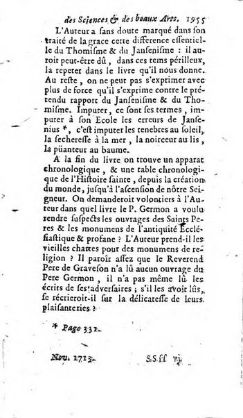 Mémoires pour l'histoire des sciences & des beaux-arts recüeillies par l'ordre de Son Altesse Serenissime Monseigneur Prince souverain de Dombes