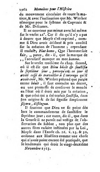 Mémoires pour l'histoire des sciences & des beaux-arts recüeillies par l'ordre de Son Altesse Serenissime Monseigneur Prince souverain de Dombes