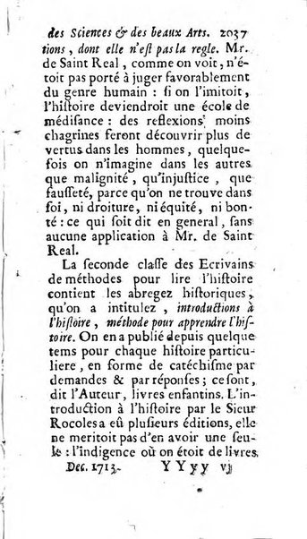 Mémoires pour l'histoire des sciences & des beaux-arts recüeillies par l'ordre de Son Altesse Serenissime Monseigneur Prince souverain de Dombes