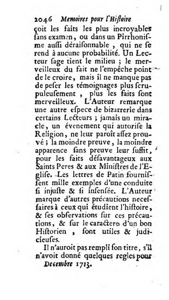 Mémoires pour l'histoire des sciences & des beaux-arts recüeillies par l'ordre de Son Altesse Serenissime Monseigneur Prince souverain de Dombes