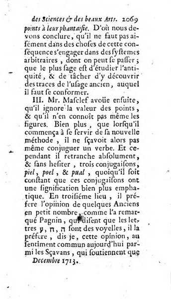 Mémoires pour l'histoire des sciences & des beaux-arts recüeillies par l'ordre de Son Altesse Serenissime Monseigneur Prince souverain de Dombes