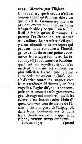 Mémoires pour l'histoire des sciences & des beaux-arts recüeillies par l'ordre de Son Altesse Serenissime Monseigneur Prince souverain de Dombes