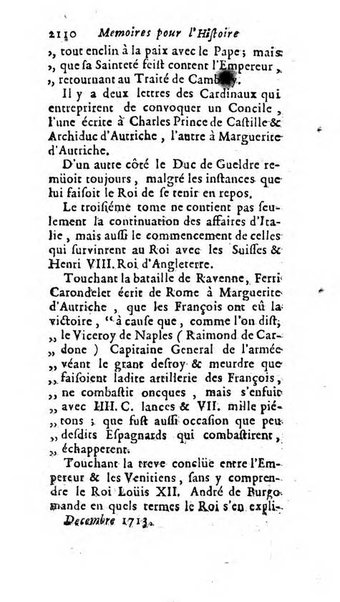 Mémoires pour l'histoire des sciences & des beaux-arts recüeillies par l'ordre de Son Altesse Serenissime Monseigneur Prince souverain de Dombes