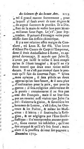 Mémoires pour l'histoire des sciences & des beaux-arts recüeillies par l'ordre de Son Altesse Serenissime Monseigneur Prince souverain de Dombes