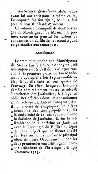 Mémoires pour l'histoire des sciences & des beaux-arts recüeillies par l'ordre de Son Altesse Serenissime Monseigneur Prince souverain de Dombes