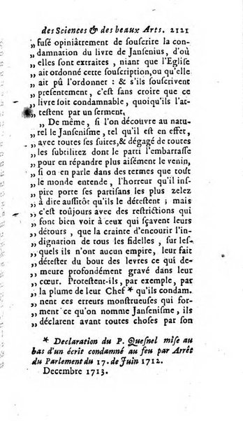 Mémoires pour l'histoire des sciences & des beaux-arts recüeillies par l'ordre de Son Altesse Serenissime Monseigneur Prince souverain de Dombes