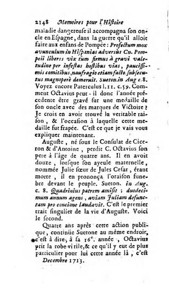 Mémoires pour l'histoire des sciences & des beaux-arts recüeillies par l'ordre de Son Altesse Serenissime Monseigneur Prince souverain de Dombes