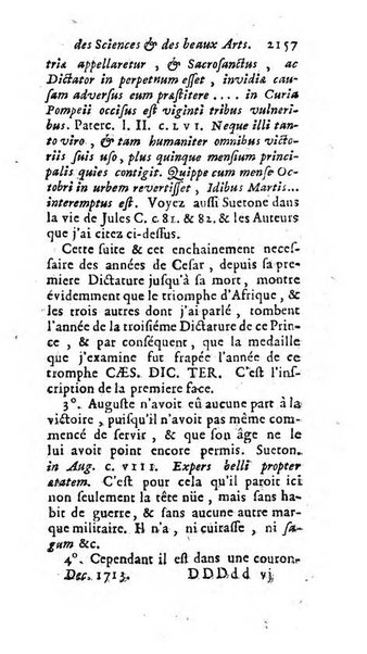 Mémoires pour l'histoire des sciences & des beaux-arts recüeillies par l'ordre de Son Altesse Serenissime Monseigneur Prince souverain de Dombes