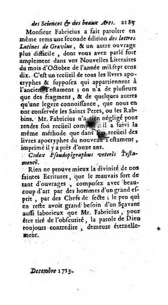 Mémoires pour l'histoire des sciences & des beaux-arts recüeillies par l'ordre de Son Altesse Serenissime Monseigneur Prince souverain de Dombes