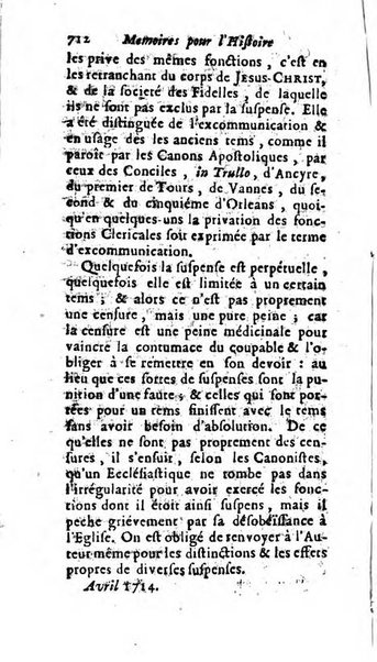 Mémoires pour l'histoire des sciences & des beaux-arts recüeillies par l'ordre de Son Altesse Serenissime Monseigneur Prince souverain de Dombes