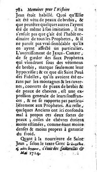 Mémoires pour l'histoire des sciences & des beaux-arts recüeillies par l'ordre de Son Altesse Serenissime Monseigneur Prince souverain de Dombes