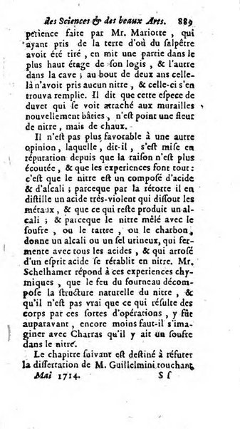 Mémoires pour l'histoire des sciences & des beaux-arts recüeillies par l'ordre de Son Altesse Serenissime Monseigneur Prince souverain de Dombes