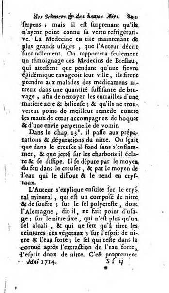 Mémoires pour l'histoire des sciences & des beaux-arts recüeillies par l'ordre de Son Altesse Serenissime Monseigneur Prince souverain de Dombes