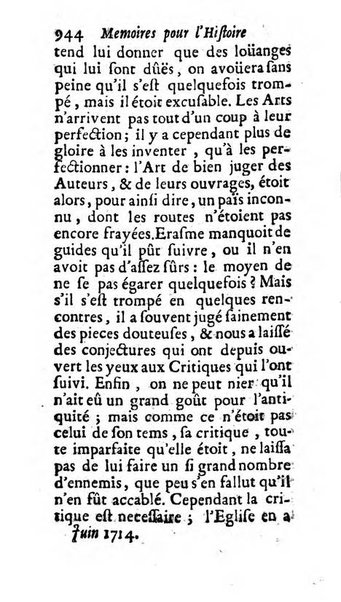 Mémoires pour l'histoire des sciences & des beaux-arts recüeillies par l'ordre de Son Altesse Serenissime Monseigneur Prince souverain de Dombes