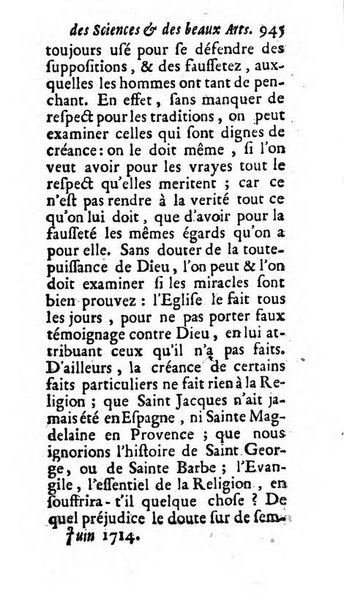 Mémoires pour l'histoire des sciences & des beaux-arts recüeillies par l'ordre de Son Altesse Serenissime Monseigneur Prince souverain de Dombes