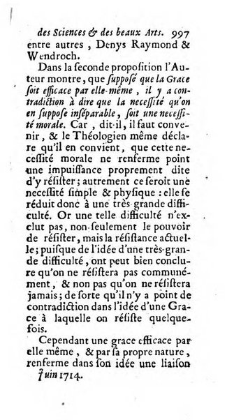 Mémoires pour l'histoire des sciences & des beaux-arts recüeillies par l'ordre de Son Altesse Serenissime Monseigneur Prince souverain de Dombes