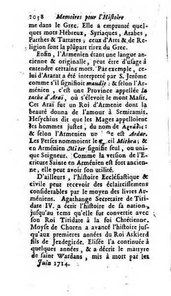 Mémoires pour l'histoire des sciences & des beaux-arts recüeillies par l'ordre de Son Altesse Serenissime Monseigneur Prince souverain de Dombes