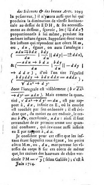 Mémoires pour l'histoire des sciences & des beaux-arts recüeillies par l'ordre de Son Altesse Serenissime Monseigneur Prince souverain de Dombes