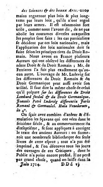 Mémoires pour l'histoire des sciences & des beaux-arts recüeillies par l'ordre de Son Altesse Serenissime Monseigneur Prince souverain de Dombes