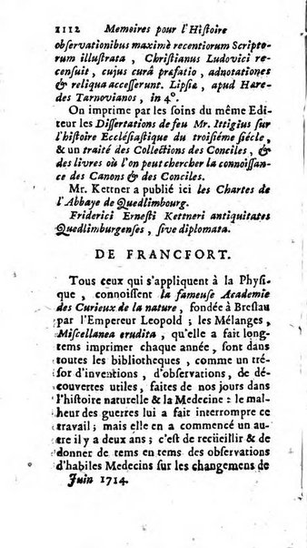 Mémoires pour l'histoire des sciences & des beaux-arts recüeillies par l'ordre de Son Altesse Serenissime Monseigneur Prince souverain de Dombes