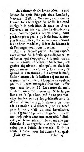 Mémoires pour l'histoire des sciences & des beaux-arts recüeillies par l'ordre de Son Altesse Serenissime Monseigneur Prince souverain de Dombes