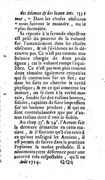 Mémoires pour l'histoire des sciences & des beaux-arts recüeillies par l'ordre de Son Altesse Serenissime Monseigneur Prince souverain de Dombes