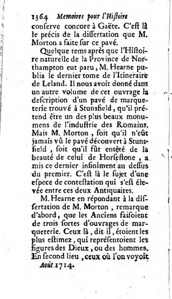 Mémoires pour l'histoire des sciences & des beaux-arts recüeillies par l'ordre de Son Altesse Serenissime Monseigneur Prince souverain de Dombes