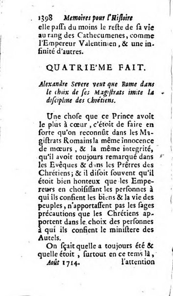 Mémoires pour l'histoire des sciences & des beaux-arts recüeillies par l'ordre de Son Altesse Serenissime Monseigneur Prince souverain de Dombes