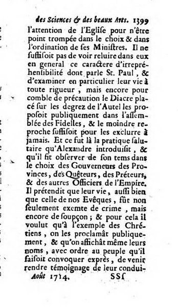 Mémoires pour l'histoire des sciences & des beaux-arts recüeillies par l'ordre de Son Altesse Serenissime Monseigneur Prince souverain de Dombes