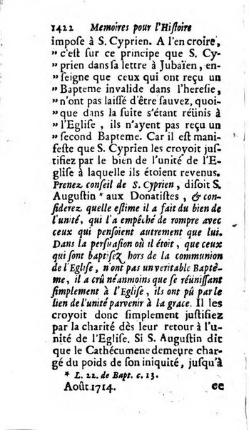 Mémoires pour l'histoire des sciences & des beaux-arts recüeillies par l'ordre de Son Altesse Serenissime Monseigneur Prince souverain de Dombes