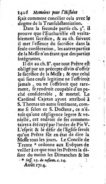 Mémoires pour l'histoire des sciences & des beaux-arts recüeillies par l'ordre de Son Altesse Serenissime Monseigneur Prince souverain de Dombes