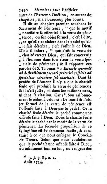 Mémoires pour l'histoire des sciences & des beaux-arts recüeillies par l'ordre de Son Altesse Serenissime Monseigneur Prince souverain de Dombes