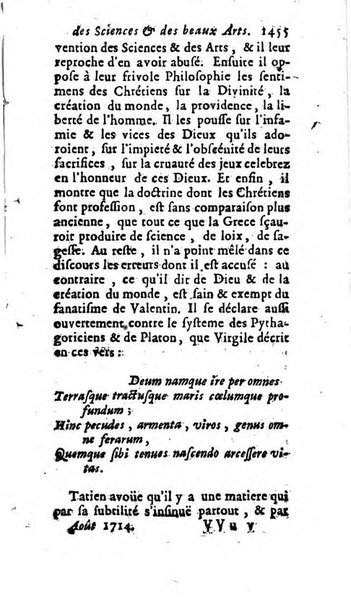 Mémoires pour l'histoire des sciences & des beaux-arts recüeillies par l'ordre de Son Altesse Serenissime Monseigneur Prince souverain de Dombes