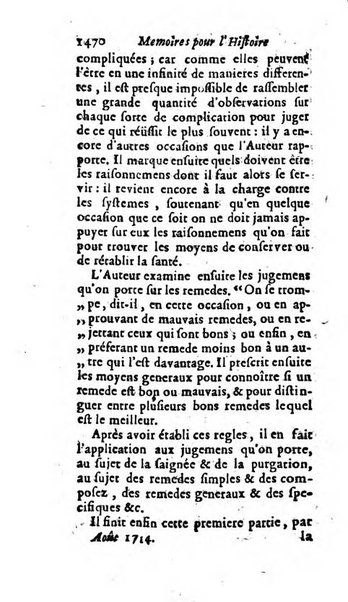 Mémoires pour l'histoire des sciences & des beaux-arts recüeillies par l'ordre de Son Altesse Serenissime Monseigneur Prince souverain de Dombes