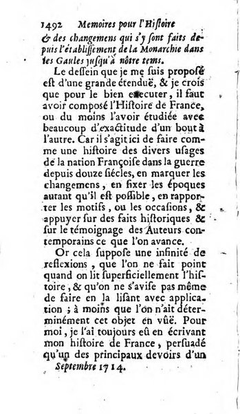 Mémoires pour l'histoire des sciences & des beaux-arts recüeillies par l'ordre de Son Altesse Serenissime Monseigneur Prince souverain de Dombes