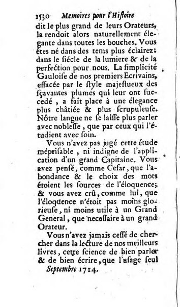 Mémoires pour l'histoire des sciences & des beaux-arts recüeillies par l'ordre de Son Altesse Serenissime Monseigneur Prince souverain de Dombes