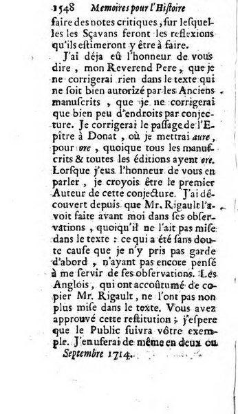 Mémoires pour l'histoire des sciences & des beaux-arts recüeillies par l'ordre de Son Altesse Serenissime Monseigneur Prince souverain de Dombes