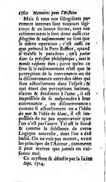 Mémoires pour l'histoire des sciences & des beaux-arts recüeillies par l'ordre de Son Altesse Serenissime Monseigneur Prince souverain de Dombes