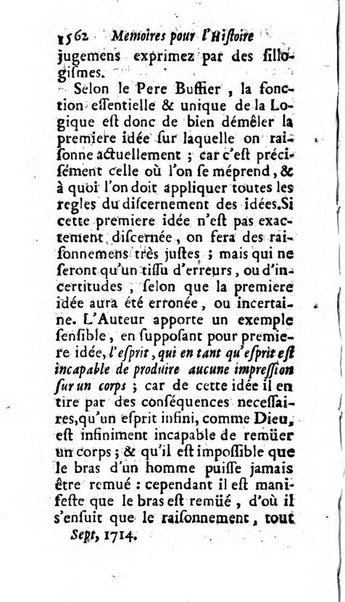 Mémoires pour l'histoire des sciences & des beaux-arts recüeillies par l'ordre de Son Altesse Serenissime Monseigneur Prince souverain de Dombes