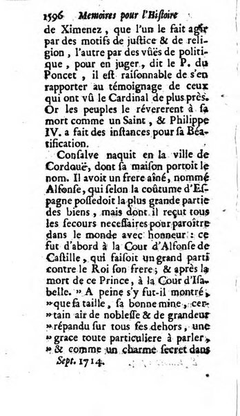 Mémoires pour l'histoire des sciences & des beaux-arts recüeillies par l'ordre de Son Altesse Serenissime Monseigneur Prince souverain de Dombes