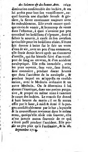 Mémoires pour l'histoire des sciences & des beaux-arts recüeillies par l'ordre de Son Altesse Serenissime Monseigneur Prince souverain de Dombes