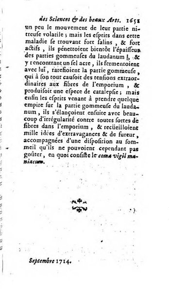 Mémoires pour l'histoire des sciences & des beaux-arts recüeillies par l'ordre de Son Altesse Serenissime Monseigneur Prince souverain de Dombes