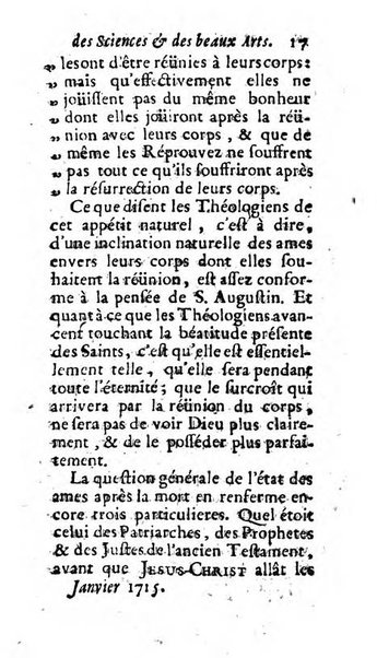 Mémoires pour l'histoire des sciences & des beaux-arts recüeillies par l'ordre de Son Altesse Serenissime Monseigneur Prince souverain de Dombes